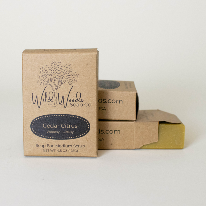 Cedar Citrus 3-Pack Soap Bars