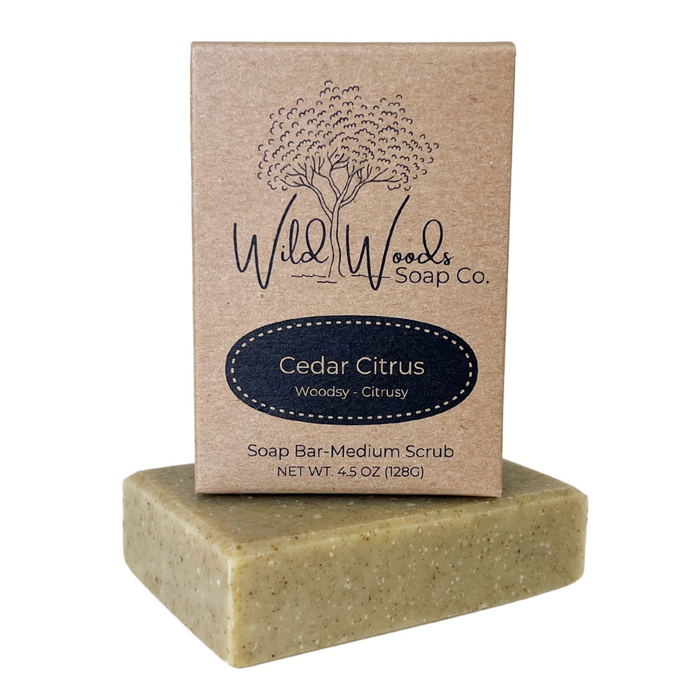 Cedar Citrus Soap Bar