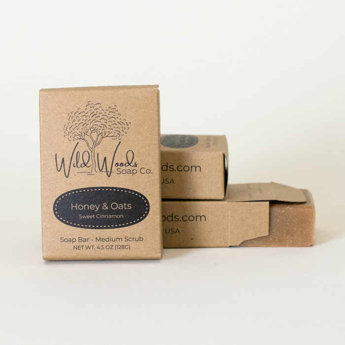 Honey & Oats 3-Pack Soap Bars