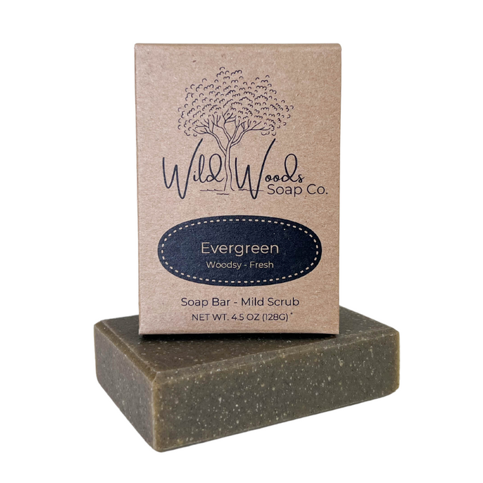 Evergreen Soap Bar