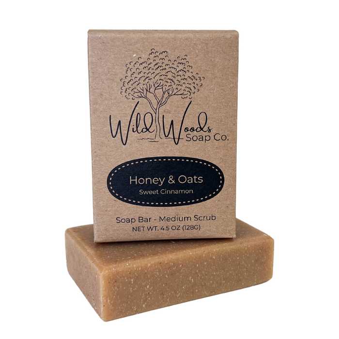 Honey & Oats soap bar
