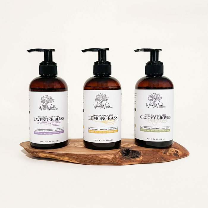 Natural Liquid Hand Soap 3-Pack